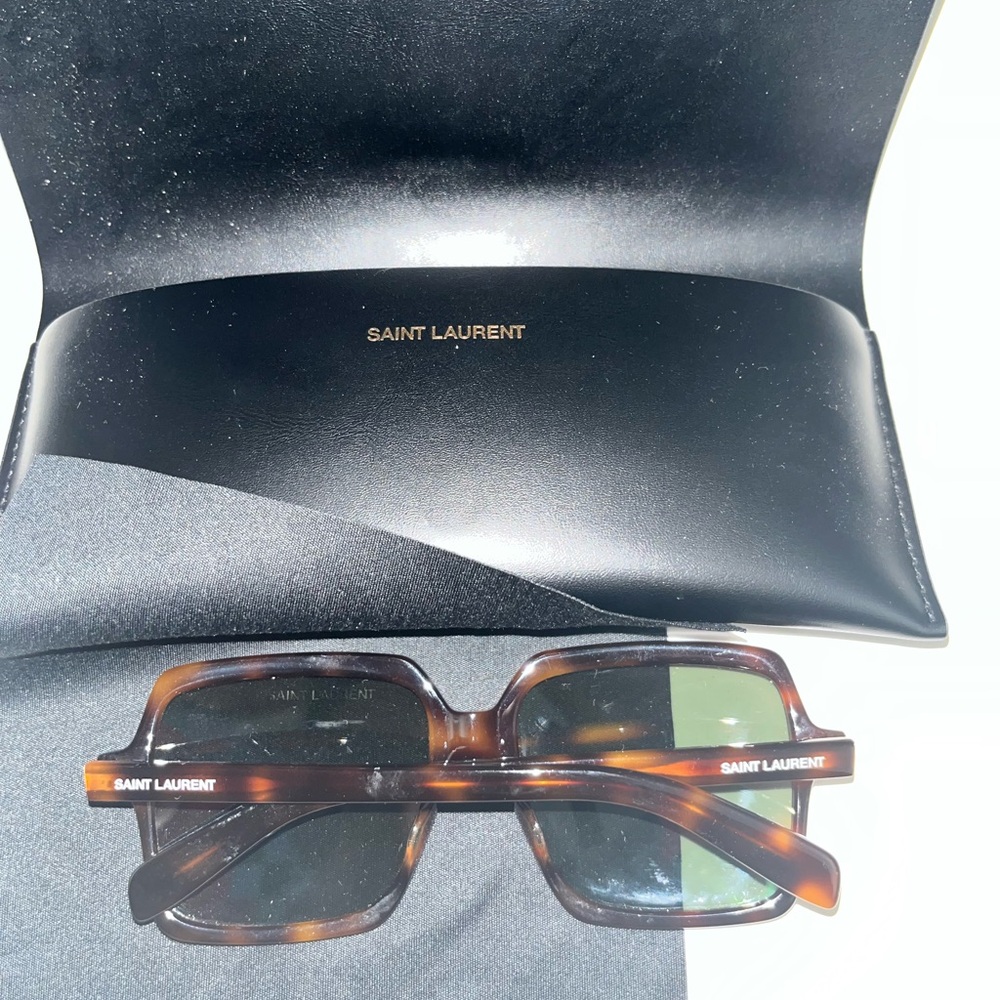 Saint Laurent Brown Sunglasses - Picture 2 of 7